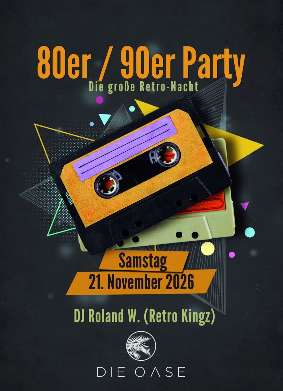 Die 80/90er Party